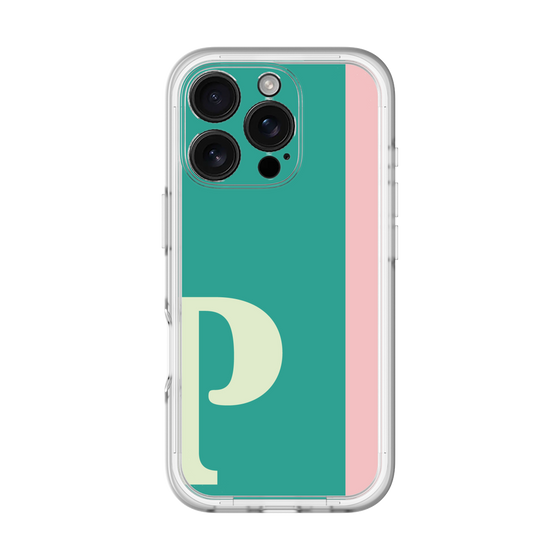 Slim Protection Premium Case［ オリジナル - initial color line - P green ］