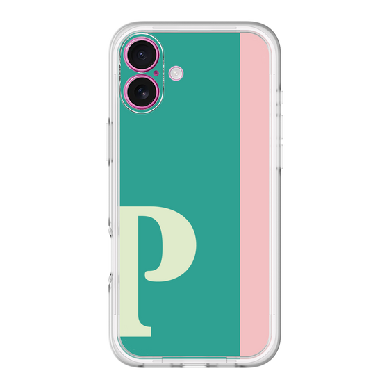 Slim Protection Premium Case［ オリジナル - initial color line - P green ］