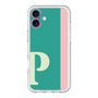 Slim Protection Premium Case［ オリジナル - initial color line - P green ］