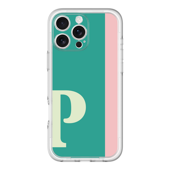 Slim Protection Premium Case［ オリジナル - initial color line - P green ］