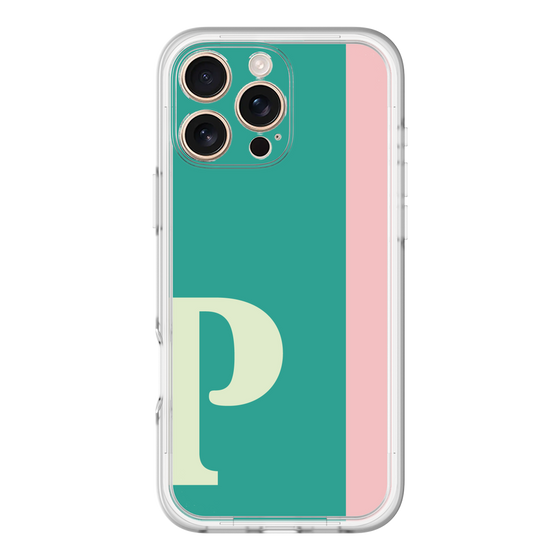 Slim Protection Premium Case［ オリジナル - initial color line - P green ］