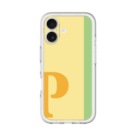 Slim Protection Premium Case［ オリジナル - initial color line - P yellow ］