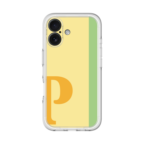 Slim Protection Premium Case［ オリジナル - initial color line - P yellow ］