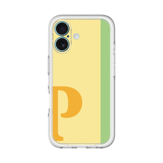 Slim Protection Premium Case［ オリジナル - initial color line - P yellow ］