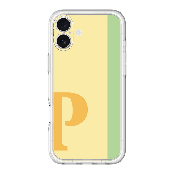 Slim Protection Premium Case［ オリジナル - initial color line - P yellow ］