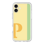 Slim Protection Premium Case［ オリジナル - initial color line - P yellow ］