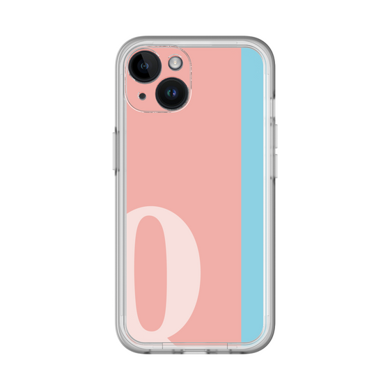 Slim Protection Premium Case［ オリジナル - initial color line - Q pink ］