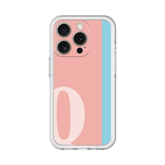Slim Protection Premium Case［ オリジナル - initial color line - Q pink ］