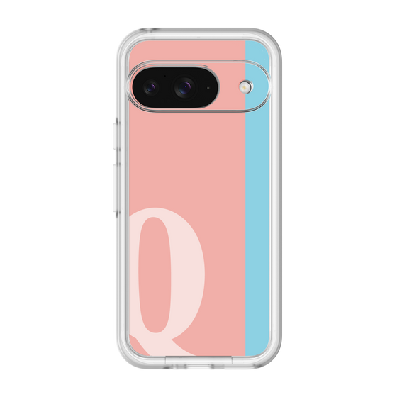 Slim Protection Premium Case［ オリジナル - initial color line - Q pink ］
