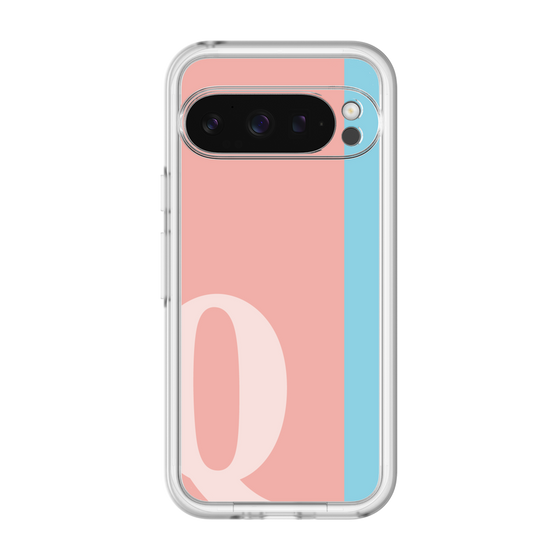 Slim Protection Premium Case［ オリジナル - initial color line - Q pink ］