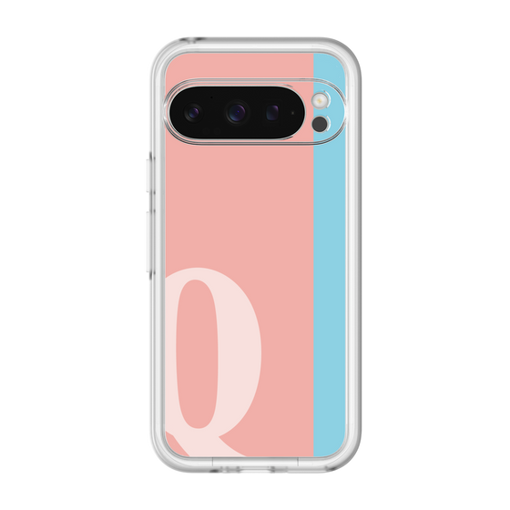 Slim Protection Premium Case［ オリジナル - initial color line - Q pink ］
