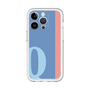 Slim Protection Premium Case［ オリジナル - initial color line - Q blue ］
