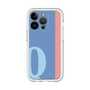 Slim Protection Premium Case［ オリジナル - initial color line - Q blue ］