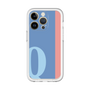 Slim Protection Premium Case［ オリジナル - initial color line - Q blue ］