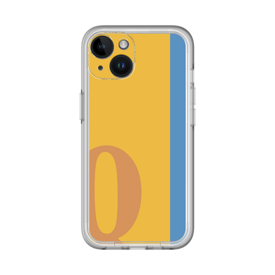 Slim Protection Premium Case［ オリジナル - initial color line - Q orange ］