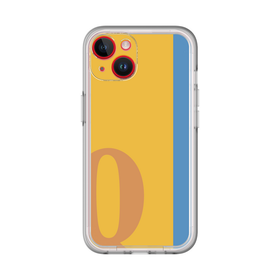 Slim Protection Premium Case［ オリジナル - initial color line - Q orange ］