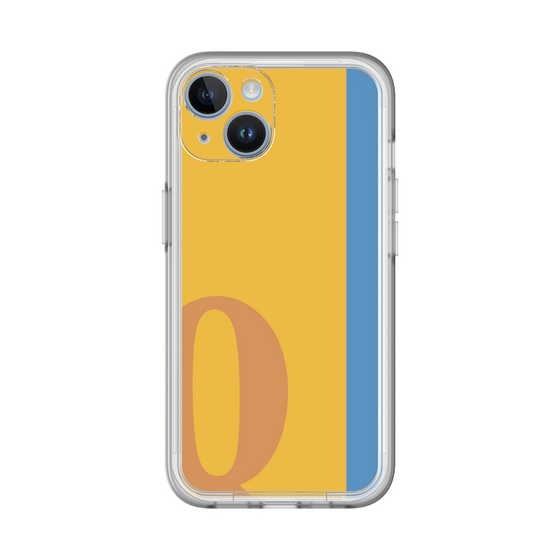 Slim Protection Premium Case［ オリジナル - initial color line - Q orange ］