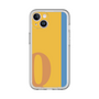 Slim Protection Premium Case［ オリジナル - initial color line - Q orange ］