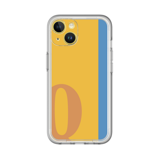 Slim Protection Premium Case［ オリジナル - initial color line - Q orange ］