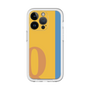 Slim Protection Premium Case［ オリジナル - initial color line - Q orange ］