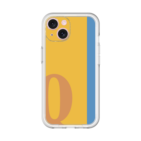 Slim Protection Premium Case［ オリジナル - initial color line - Q orange ］