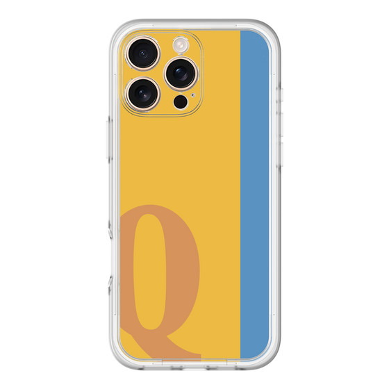 Slim Protection Premium Case［ オリジナル - initial color line - Q orange ］