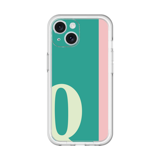 Slim Protection Premium Case［ オリジナル - initial color line - Q green ］