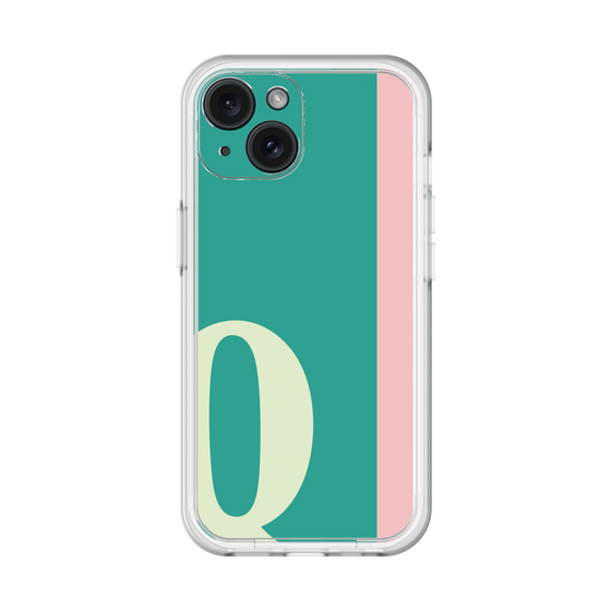 Slim Protection Premium Case［ オリジナル - initial color line - Q green ］