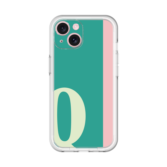 Slim Protection Premium Case［ オリジナル - initial color line - Q green ］