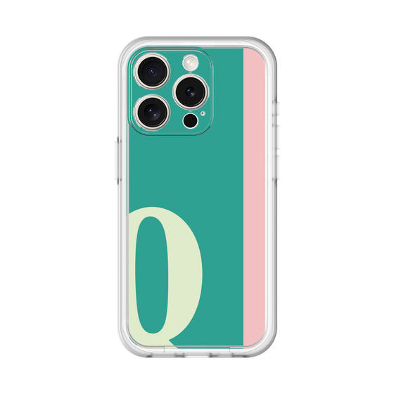 Slim Protection Premium Case［ オリジナル - initial color line - Q green ］