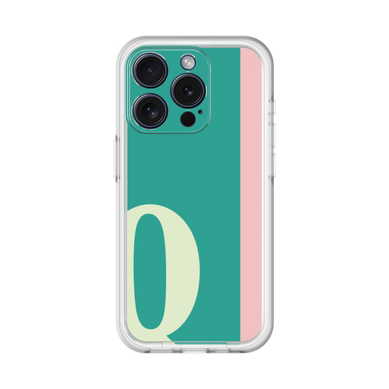 Slim Protection Premium Case［ オリジナル - initial color line - Q green ］