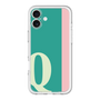 Slim Protection Premium Case［ オリジナル - initial color line - Q green ］