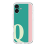 Slim Protection Premium Case［ オリジナル - initial color line - Q green ］