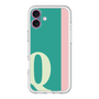 Slim Protection Premium Case［ オリジナル - initial color line - Q green ］