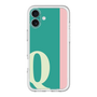 Slim Protection Premium Case［ オリジナル - initial color line - Q green ］