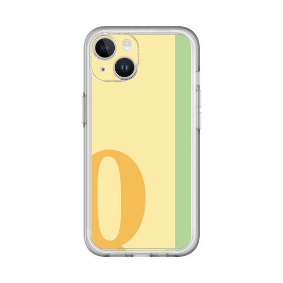Slim Protection Premium Case［ オリジナル - initial color line - Q yellow ］