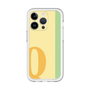 Slim Protection Premium Case［ オリジナル - initial color line - Q yellow ］