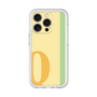 Slim Protection Premium Case［ オリジナル - initial color line - Q yellow ］
