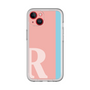 Slim Protection Premium Case［ オリジナル - initial color line - R pink ］
