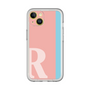 Slim Protection Premium Case［ オリジナル - initial color line - R pink ］