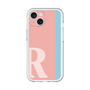 Slim Protection Premium Case［ オリジナル - initial color line - R pink ］