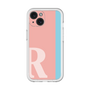 Slim Protection Premium Case［ オリジナル - initial color line - R pink ］