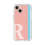 Slim Protection Premium Case［ オリジナル - initial color line - R pink ］