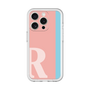 Slim Protection Premium Case［ オリジナル - initial color line - R pink ］