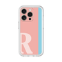 Slim Protection Premium Case［ オリジナル - initial color line - R pink ］