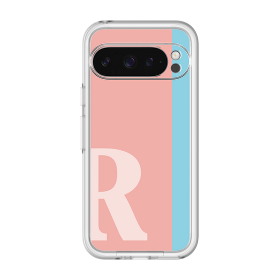 Slim Protection Premium Case［ オリジナル - initial color line - R pink ］