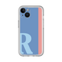 Slim Protection Premium Case［ オリジナル - initial color line - R blue ］