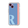 Slim Protection Premium Case［ オリジナル - initial color line - R blue ］