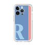 Slim Protection Premium Case［ オリジナル - initial color line - R blue ］