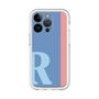 Slim Protection Premium Case［ オリジナル - initial color line - R blue ］